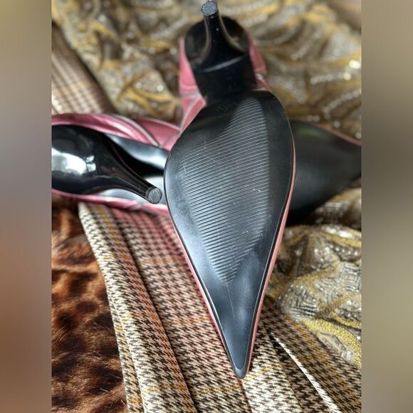 Steve Madden Metallic Pink D’Orsay Stiletto Heels - Picture 5 of 16